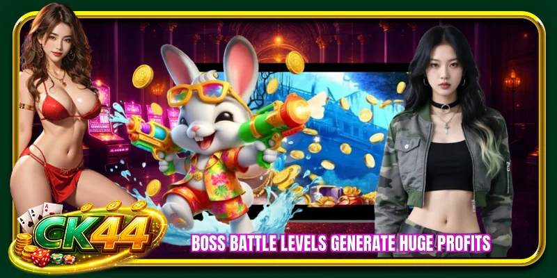 Boss battle levels generate huge profits
