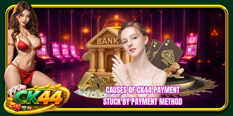 Causes of CK44 payment stuck by payment method