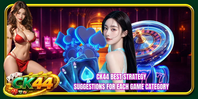 CK44 best strategy suggestions for each game category