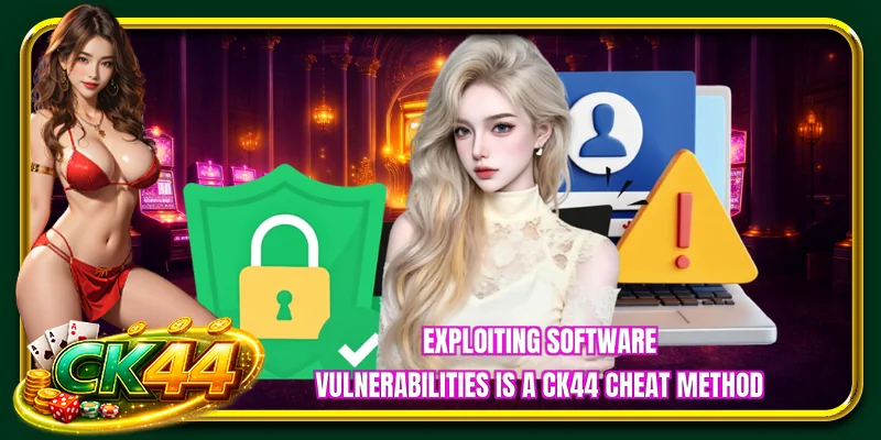 Exploiting software vulnerabilities is a CK44 cheat method