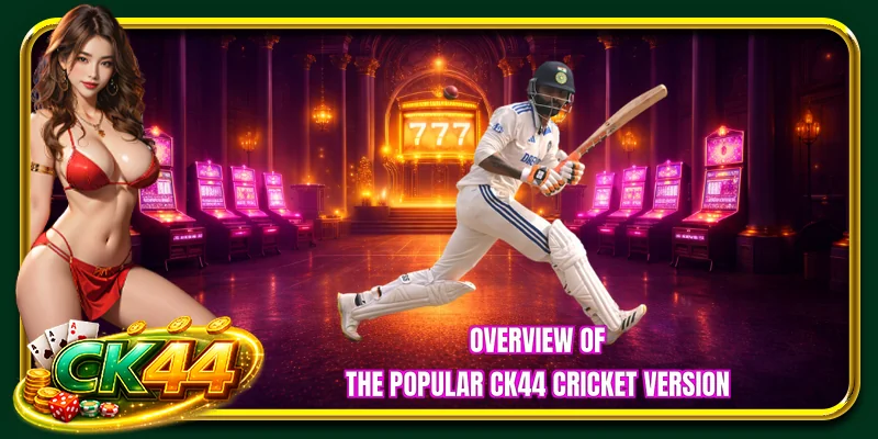 Overview of the popular CK44 Cricket version 