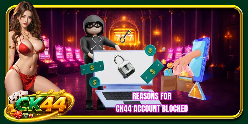 Reasons for CK44 account blocked